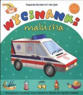 Okładka książki Wycinanki malucha część 11