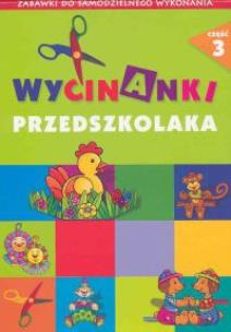 Okładka książki Wycinanki przedszkolaka cz.3