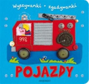 Okładka książki Wyszywanki - Zgadywanki. Pojazdy