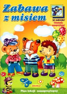 Okładka książki Zabawa z misiem