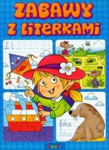 Okładka książki Zabawy z literkami LITERKA