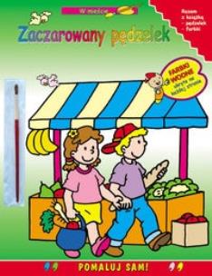 Okładka książki Zaczarowany pędzelek W mieście