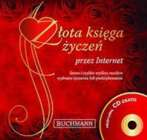 Okładka książki Złota księga życzeń przez Internet + CD