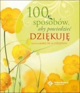 Okładka książki 100 sposobów, aby powiedzieć dziękuję