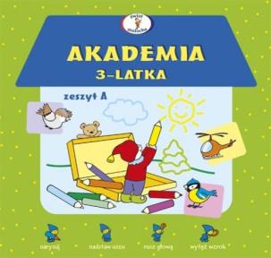 Okładka książki Akademia 3-latka. Zeszyt A