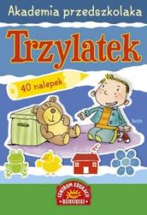 Okładka książki Akademia przedszkolaka. Trzylatek