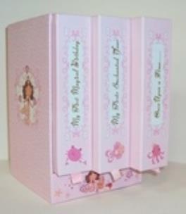 Okładka książki Albumy na zdjęcia dla dziewczynki. Pakiet pudełko