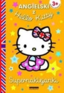 Okładka książki Angielski z Hello Kitty. Supernaklejanki 3+