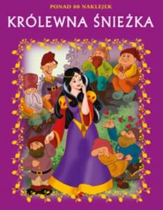 Okładka książki Bajki z naklejkami. Królewna śnieżka