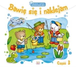 Okładka książki Bawię się i naklejam 3