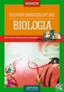 Okładka książki Biologia Vademecum Egzamin gimnazjalny 2013