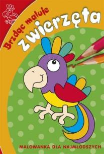 Okładka książki Brzdąc maluje - zwierzęta