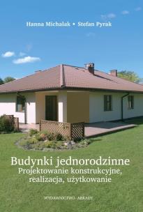 Okładka książki Budynki jednorodzinne. Projektowanie konstrukcyjne