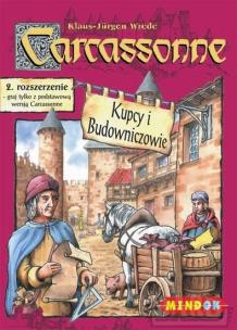 Okładka książki Carcassonne 2 - Kupcy i budowniczowie (dodatek)