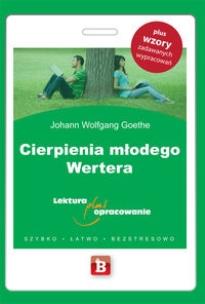 Okładka książki Cierpienia młodego Wertera - Goethe