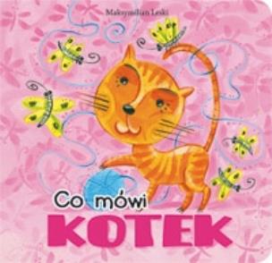 Okładka książki Co mówi kotek?