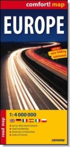 Okładka książki Comfort!map Europe 1:4 000 000