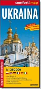 Okładka książki Comfort!map Ukraina 1:1 350 000