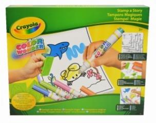 Okładka książki Crayola Magiczne kolorowanie ze stempelkami