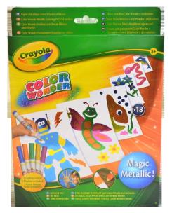 Okładka książki Crayola Magiczne metaliczne kolorowanie