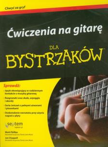 Okładka książki Ćwiczenia na gitarę dla bystrzaków