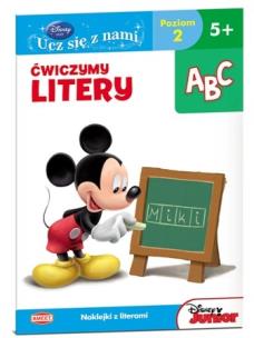Okładka książki Disney ucz się z nami. Klub Przyjaciół..Ćwiczymy..