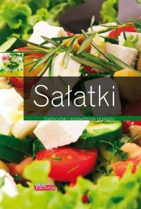 Okładka książki Dobra kuchnia. Sałatki TW Dragon