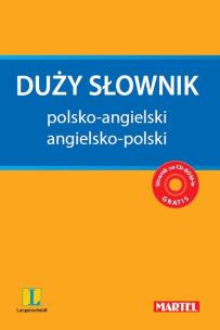 Okładka książki Duży słownik pol-ang, ang-pol +CD ''L