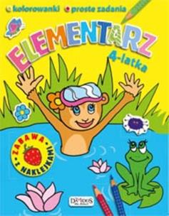 Okładka książki Elementarz 4-latka