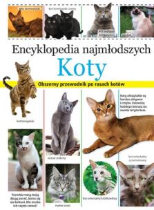 Okładka książki Encyklopedia najmłodszych. Koty