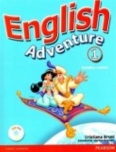 Okładka książki English Adventure  REF PL 1 PB with DVD LONGMAN