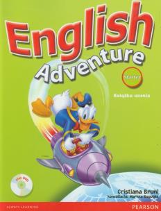 Okładka książki English Adventure  REF PL Starter PB with DVD