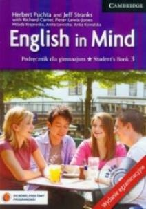 Okładka książki English In Mind Exam 3 SB (+CD Gratis) CAMBRIDGE