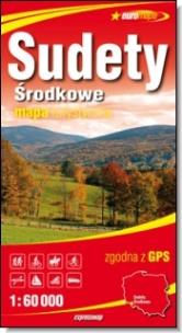 Okładka książki Euromapa Sudety Środkowe 1:60 000