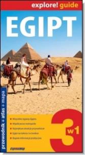 Okładka książki Explore!guide Egipt 3w1 przewodnik+atlas+mapa