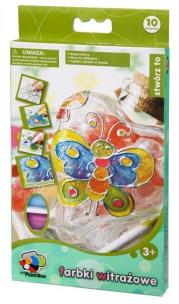 Okładka książki Farbki witrażowe 10 szt.