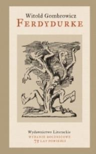 Okładka książki Ferdydurke wydanie jubileuszowe