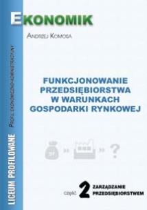 Okładka książki Funkcjonowanie Przedsiębiorstw...cz.2 w.2011
