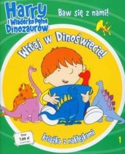 Okładka książki Harry i wiaderko pełne dinozaurów 1 Witaj w Dinoświecie