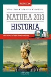 Okładka książki Historia Vademecum Matura 2013