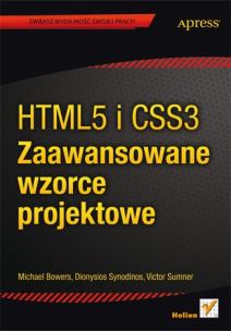 Okładka książki HTML5 i CSS3 Zaawansowane wzorce projektowe