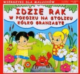 Okładka książki Idzie rak W pokoiku na stoliku Kółko graniaste