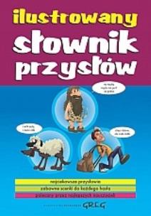 Okładka książki Ilustrowany słownik przysłów TW