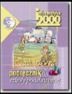 Okładka książki Informatyka 2000  4-6 Podr. CD GRATIS CZARNY KRUK