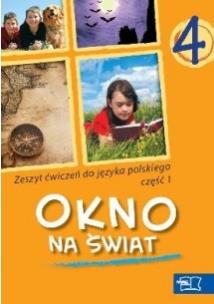 Okładka książki J. Polski SP 4 Okno na świat ćwiczenia cz. 1