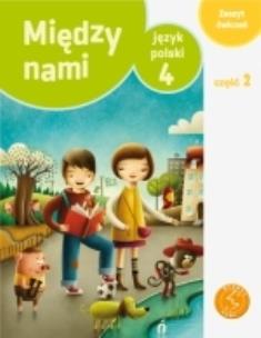 Okładka książki Język Polski SP 4/2 Między Nami ćw. w.2012 GWO