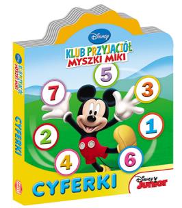 Okładka książki Klub Przyjaciół Myszki Miki - Cyferki