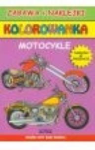 Okładka książki Kolorowanka - Motocykle Literat