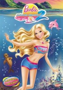 Okładka książki Kolorowanka z naklejkami - Barbie i podwodna taj.2