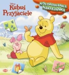 Okładka książki Kolorowanka-naklejanka. Kubuś i Przyjaciele